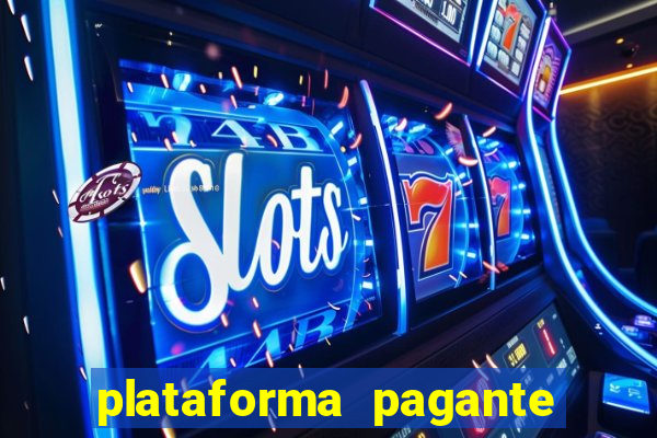 plataforma pagante fortune tiger